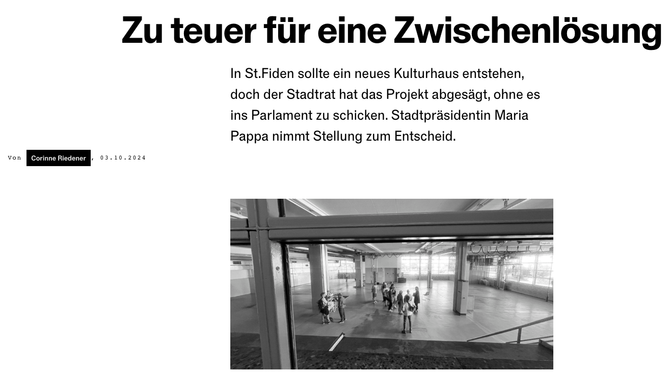 Zu teuer für eine Zwischenlösung